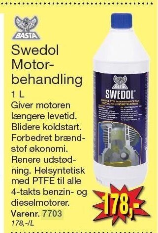 Harald Nyborg Basta swedol motorbehandling tilbud