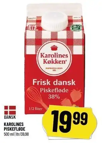 Løvbjerg Karolines køkken karolines piskefløde tilbud
