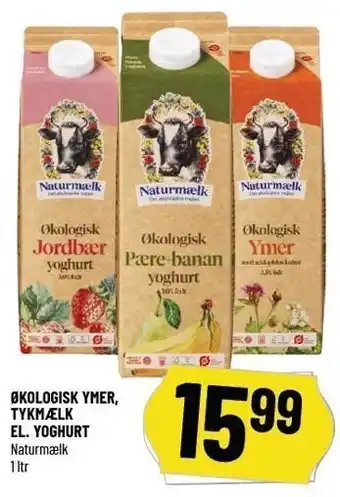 Løvbjerg Naturmælk økologisk ymer, tykmælk el. yoghurt tilbud