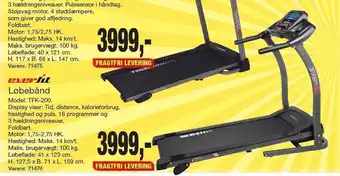 Harald Nyborg Everfit løbebånd tilbud