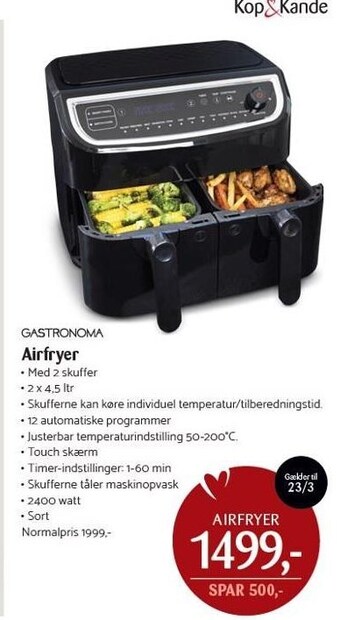 Kop & Kande Airfryer tilbud