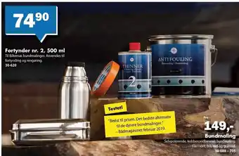 Fortynder nr 2. 500 ml
