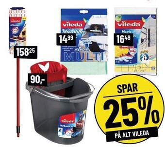 Løvbjerg Spar 25% på alt vileda tilbud