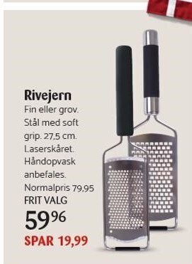 Kop & Kande Rivejern tilbud