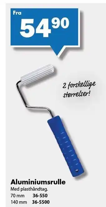 Biltema Aluminiumsrulle tilbud