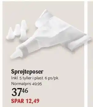 Sprøjteposer