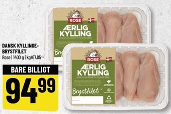 Løvbjerg Dansk kyllingebrystfilet tilbud