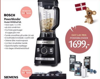 Kop & Kande Bosch powerblender tilbud