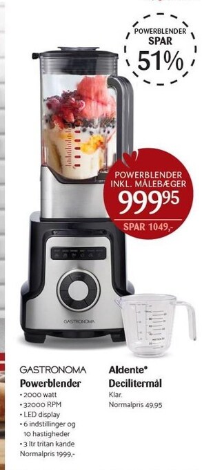 Kop & Kande Powerblender tilbud