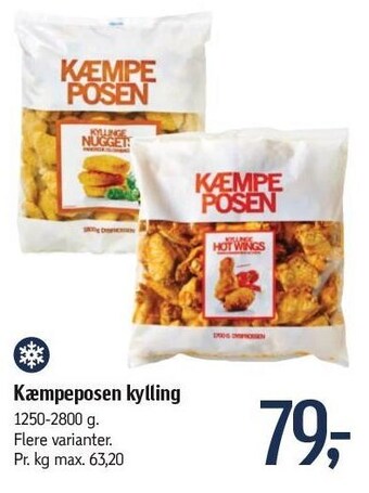 Føtex Kæmpeposen kylling tilbud