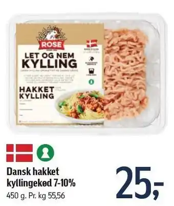 Føtex Dansk hakket kyllingekød 7-10% tilbud