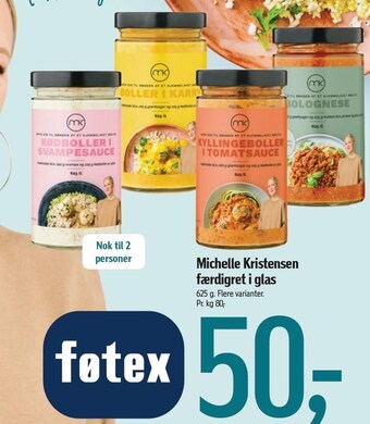 Føtex Michelle kristensen færdigret i glas tilbud