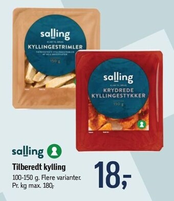 Føtex Tilberedt kylling tilbud