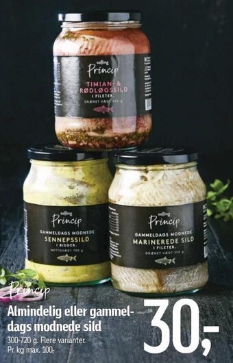 Føtex Almindelig eller gammeldags modnede sild tilbud