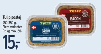 Føtex Tulip postej tilbud