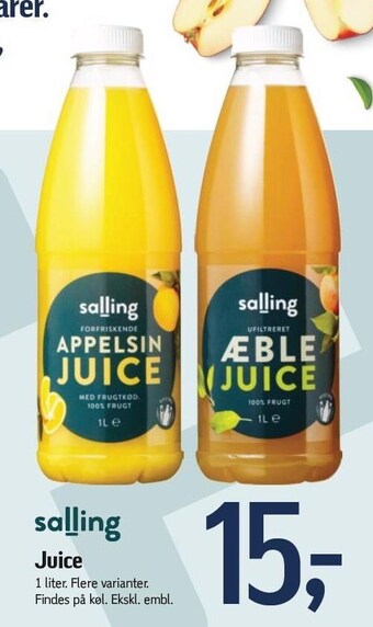 Føtex Juice tilbud