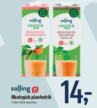Føtex Økologisk plantedrik tilbud