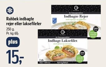Føtex Rahbek indbagte rejer eller laksefileter tilbud