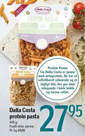 Føtex Dalla costa protein pasta tilbud