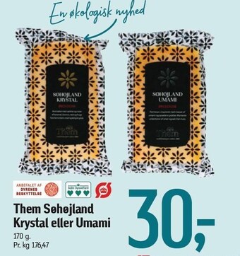 Them søhøjland krystal eller umami