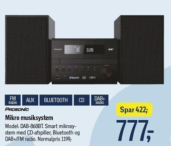 Mikro musiksystem
