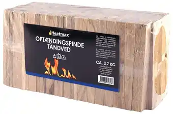Harald Nyborg Heatmax optænding - optændingspinde lux 3,7 kg tilbud