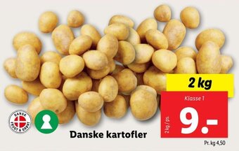 Lidl Danske Kartofler tilbud