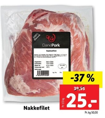 Lidl Nakkefilet tilbud