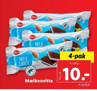 Lidl Mælkesnitte tilbud