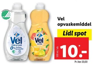 Lidl Vel Opvaskemiddel tilbud