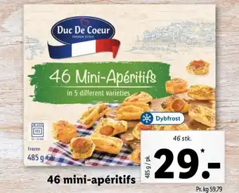 Lidl 46 Mini-Apéritifs tilbud