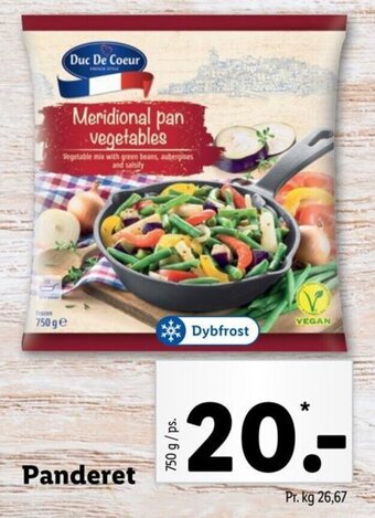 Lidl Panderet tilbud