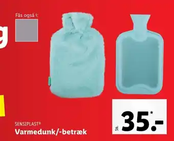 Varmedunk-/Betræk