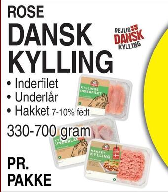 ABC Lavpris Dansk kylling tilbud