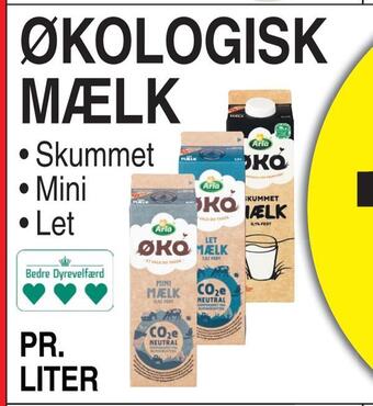 ABC Lavpris Økologisk mælk tilbud