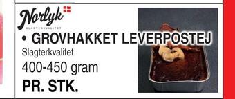 ABC Lavpris Grovhakket leverpostej tilbud