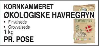 ABC Lavpris Økologiske havregryn tilbud