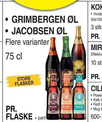 Grimbergen øl • jacobsen øl