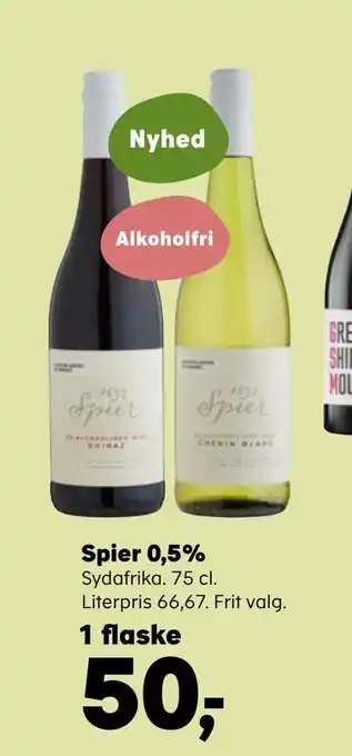 Kvickly Spier 0,5% tilbud