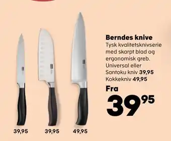 Berndes knive