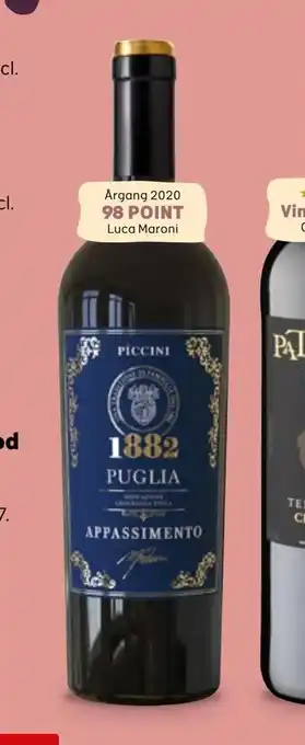 Kvickly Piccini 1882 appassimento tilbud