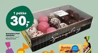 Kvickly Spangsberg petit flødeboller tilbud