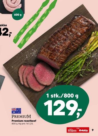 SuperBrugsen Premium roastbeef tilbud