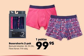 Kvickly Boxershorts 2-pak tilbud
