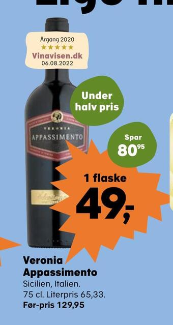 SuperBrugsen Veronia appassimento tilbud