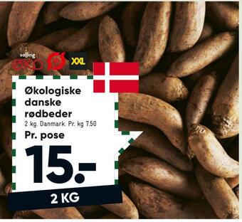Økologiske danske rødbeder