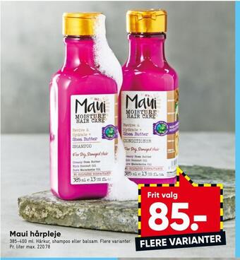 Bilka Maui hårpleje tilbud
