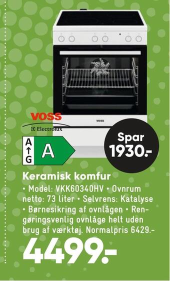 Bilka Keramisk komfur tilbud