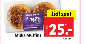 Milka muffins