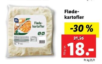 Lidl Flødekartofler tilbud